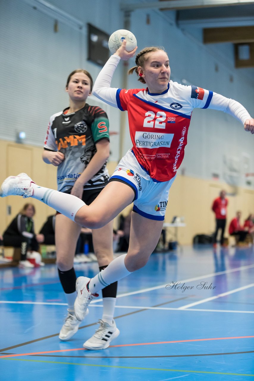 Bild 38 - wBJ HC Quickborn - HSG Tills Loew. : Ergebnis: 19:20